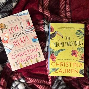 Christina Lauren Book Set - Love & Other Words and The Unhoneymooners